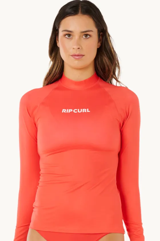Rashies & Sunsuits^Rip Curl Classic Surf Long Sleeve Suntop Red