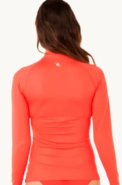 Rashies & Sunsuits^Rip Curl Classic Surf Long Sleeve Suntop Red