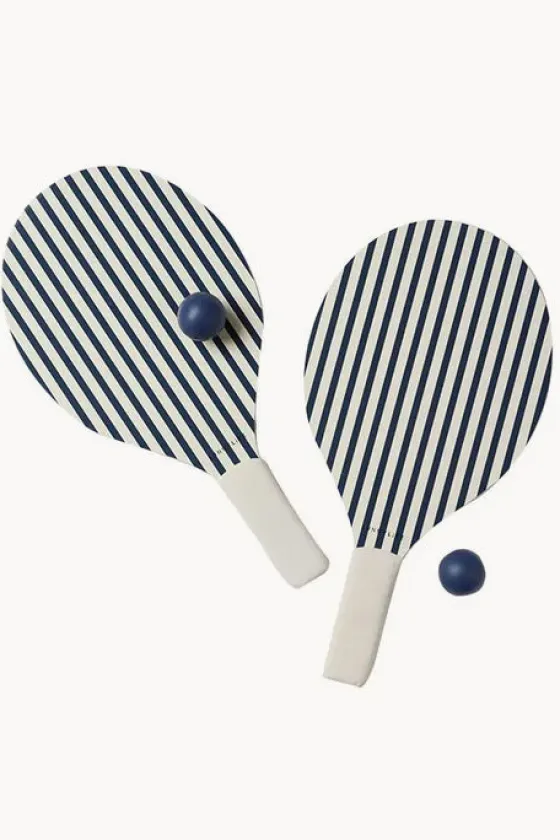 Beach & Pool Games|Gifts^Sunny Life Coastal Resort Beach Paddle Set Navy/white