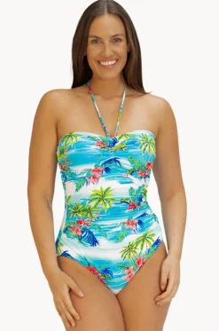 One Pieces^Baku Cocos Islands Bandeau One Piece White