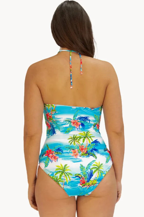 One Pieces^Baku Cocos Islands Bandeau One Piece White