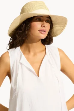 Headwear^Seafolly Collapsible Fedora Natural
