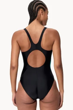 One Pieces^Speedo Colourblock 2.0 One Piece Black/Blue