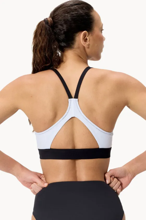 Bikini Tops^Speedo Colourblock Top Black/White