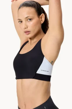 Bikini Tops^Speedo Colourblock Top Black/White