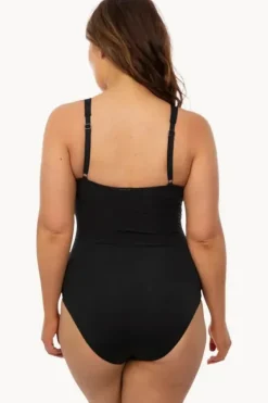 One Pieces^Moontide Contours DD/E Cup One Piece Black