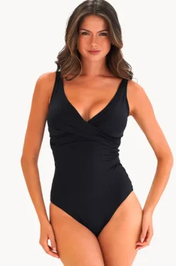 One Pieces^Moontide Contours DD/E Cup One Piece Black