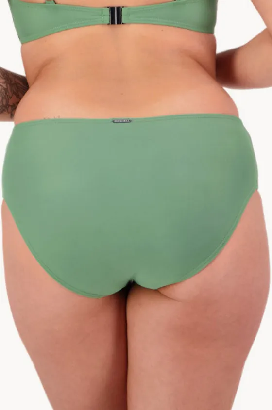 Bottoms^Moontide Contours High Ruched Front Pant Khaki