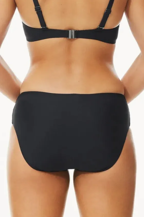 Bottoms^Moontide Contours High Ruched Front Pant Black