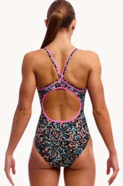 One Pieces^Funkita Copper Cluster Diamond Back One Piece Black/multi