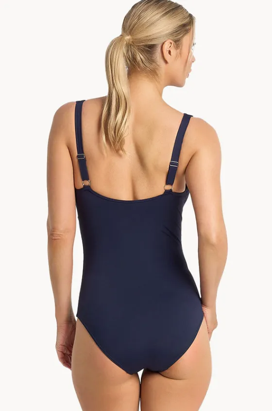 One Pieces^Jantzen Cosmopolitan DD/E Cup One Piece Navy