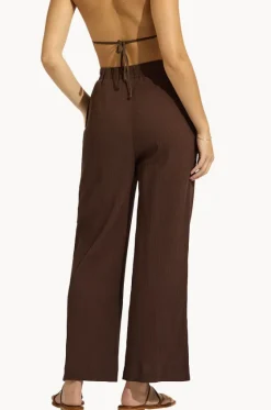 Pants^Seafolly Crinkle Beach Pant