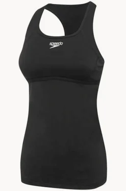 Tankini Tops^Speedo Cross Trainer Power Tankini Separate BLACK