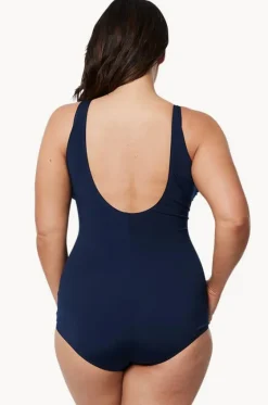 One Pieces^Poolproof Crossover Sheath One Piece Navy