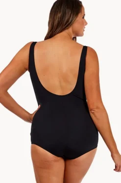 One Pieces^Poolproof Crossover Sheath One Piece Black