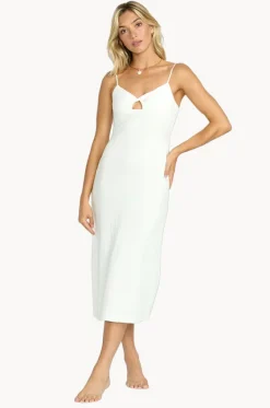 Dresses^Billabong Crystal Clear Midi Dress Salt Crystal