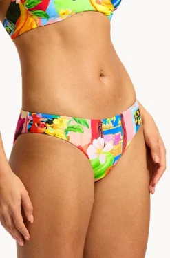 Bottoms^Seafolly Cuba Hipster Turquoise