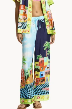 Pants^Seafolly Cuba Pant Turquoise
