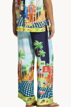 Pants^Seafolly Cuba Pant Turquoise