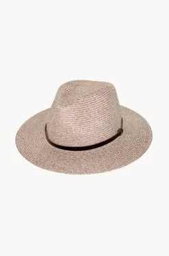 Headwear^Cancer Council Australia Darby Flexibraid Fedora Wheat