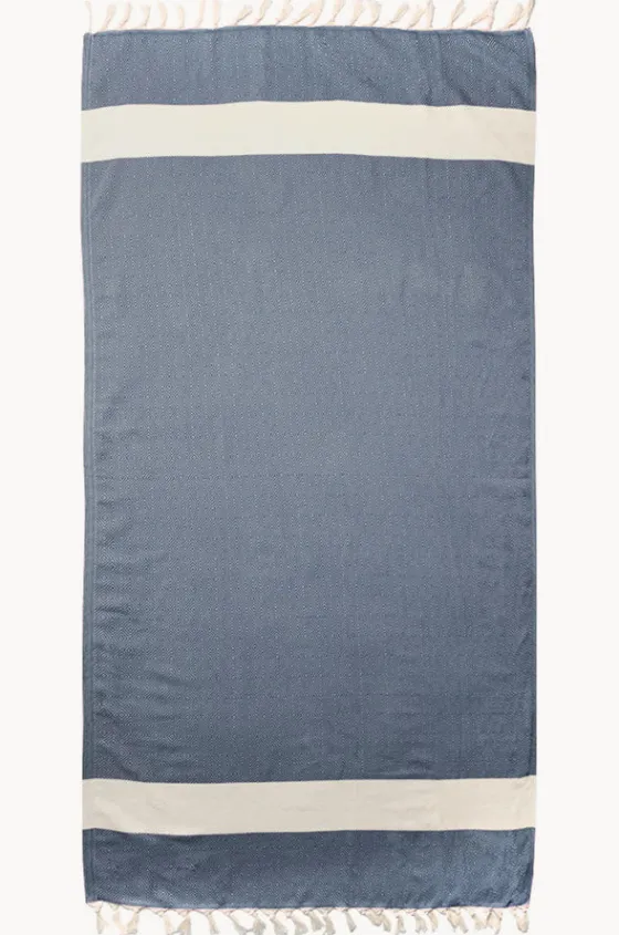 Travel|Towels^Havlu Diamond Turkish Towel Navy