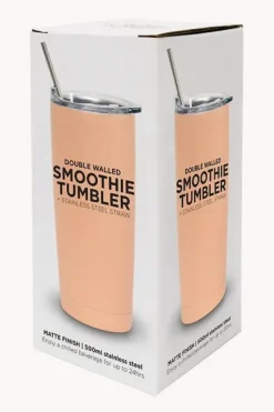 Gifts|Drinkware^Annabel Trends Double Wall Smoothie Cup 500ml Peach