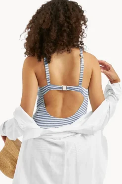 One Pieces^Ripe Maternity Dune Stripe One Piece Indigo