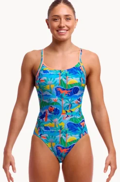 One Pieces^Funkita Duuude Diamond Back One Piece Blue/multi