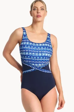 One Pieces^Poolproof Dynasty Splice One Piece Navy
