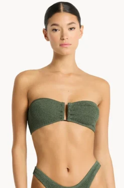 Bikini Tops^Bond-eye Eco Blake Bandeau Khaki