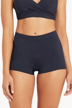 Bottoms^Sea Level Eco Essentials Boyleg Pant Night sky