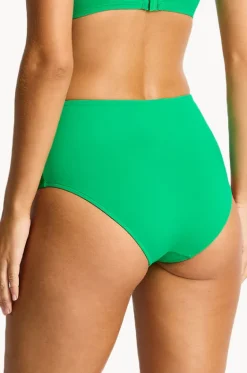 Bottoms^Sea Level Eco Essentials High Waist Pant Kelly green
