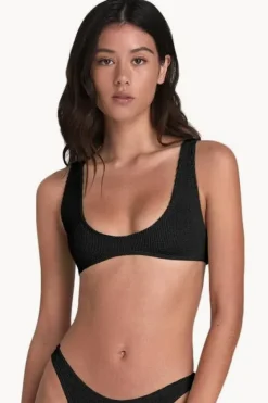 Bikini Tops^Bond-eye Eco Scout Crop Black