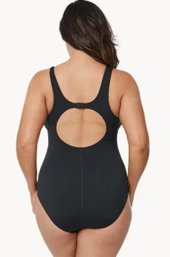 One Pieces^Speedo Endurance+ Contour Clipback One Piece BLACK