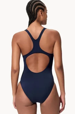 One Pieces^Speedo Engineered Print Butterfly Back One Piece Navy/purple