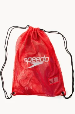 Sport Bags|Bags^Speedo Equipment Mesh Bag Red
