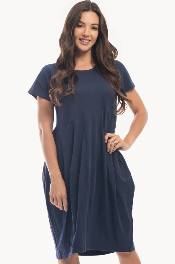 Dresses^Orientique Essentials Bubble Dress Navy
