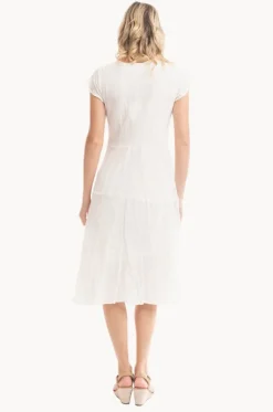 Dresses^Orientique Essentials Cotton Pocket Dress WHITE