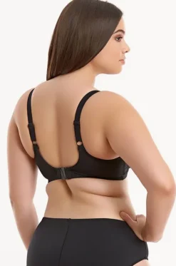 Bikini Tops^Elomi Swimwear Essentials F Cup Plunge Bra BLACK