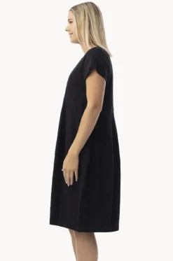 Dresses^Orientique Essentials Knit Bubble Dress Black