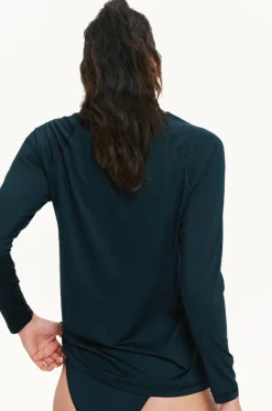 Rashies & Sunsuits^Roxy Essentials Long Sleeve Suntop Black