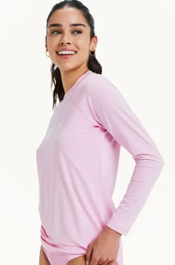 Rashies & Sunsuits^Roxy Essentials Long Sleeve Suntop Bonbon