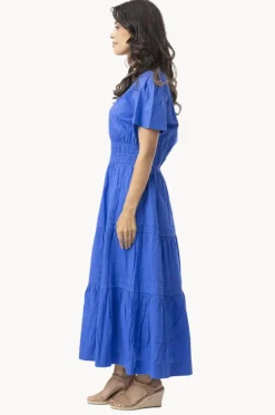 Dresses^Orientique Essentials Poplin Maxi Dress Blue
