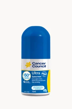 Travel|Home & Body^Cancer Council Australia Everyday Roll On Sunscreen 50+ 75ml