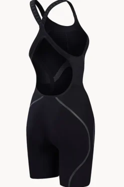 Fastskin Racing Suits^Speedo Fastskin LZR Pure Intent 2.0 Open Back Kneeskin Black/Purple