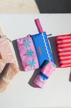 Travel|Bags^Annabel Trends Fiesta Beach Wet Pouch Pink/blue
