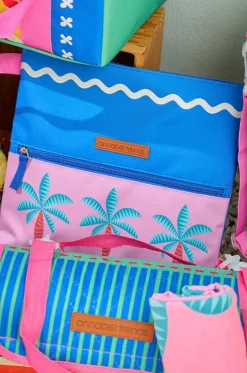 Travel|Bags^Annabel Trends Fiesta Beach Wet Pouch Pink/blue