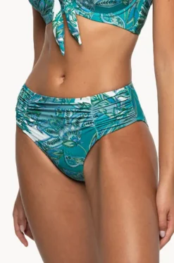 Bottoms^Nip Tuck Fiorenza Brigitte Ruched Mid Pant Mint