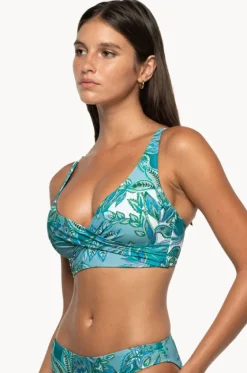 Bikini Tops^Nip Tuck Fiorenza Louise Cross Over Bra Mint