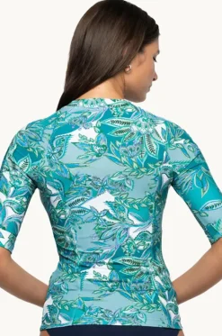 Rashies & Sunsuits^Nip Tuck Fiorenza Yvonne Suntop Mint